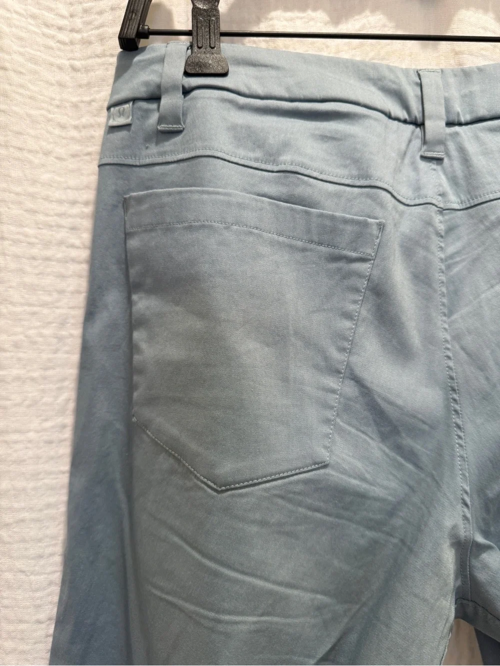 lululemon ABC Slim Fit Pant Utilitech Light Blue Gray Size 28